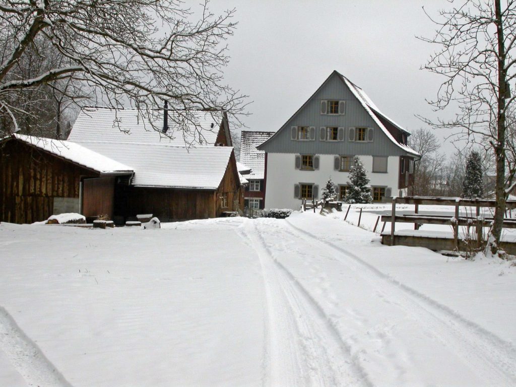 Obere Mühle im Winter